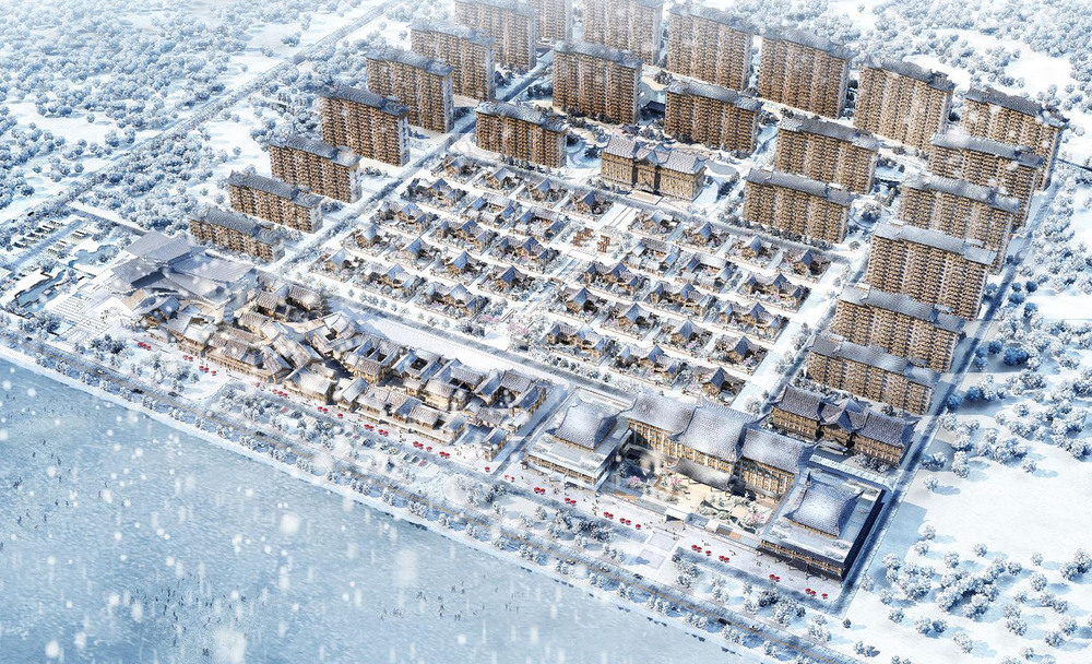 延边龙井东盛涌圣水龙山温泉康养小镇