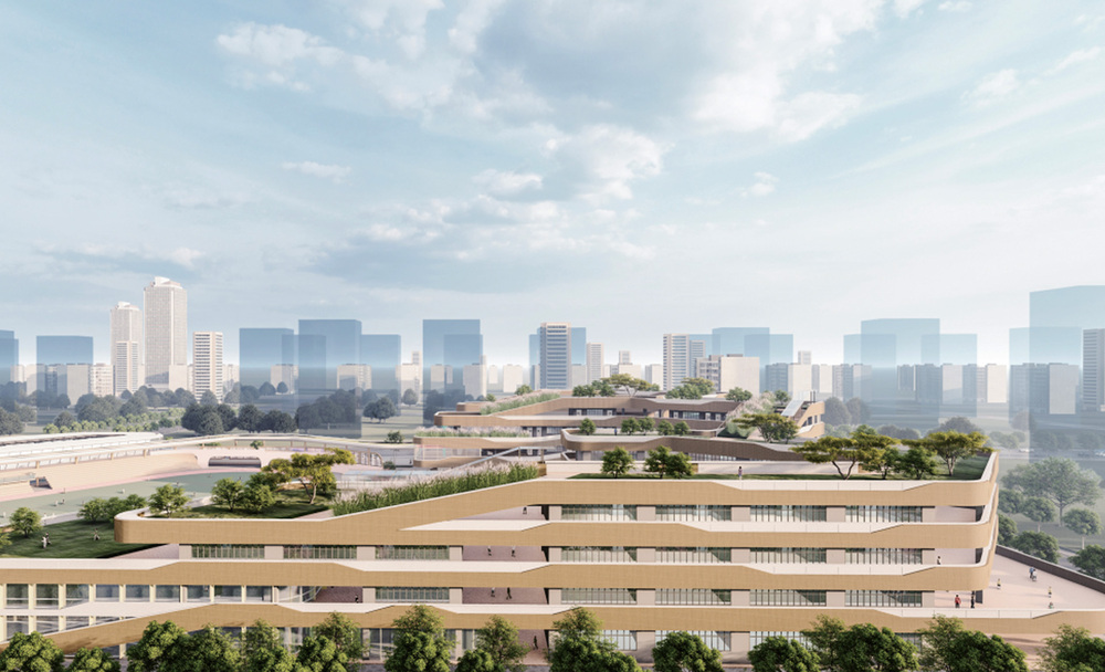 赣州蓉江新城桥蓝小学