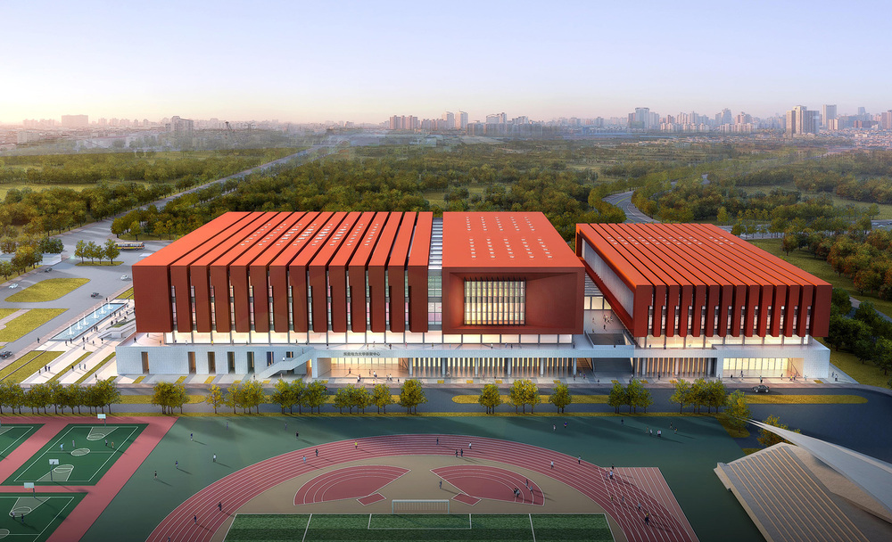 东北电力大学综合体育馆工程设计